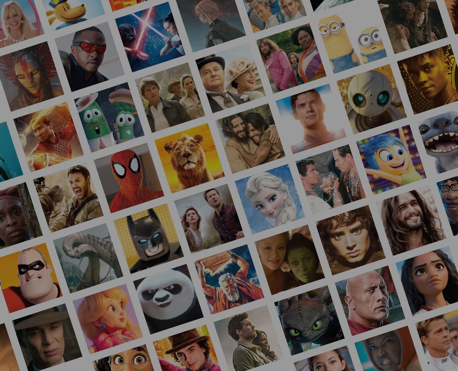 A montage of movie and TV titles available through the CVLI Vault
