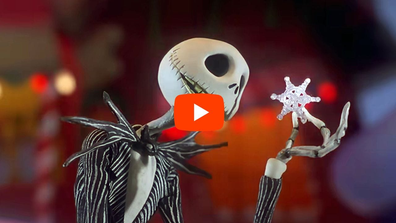 Skeleton yearns for yuletide — The Nightmare Before Christmas