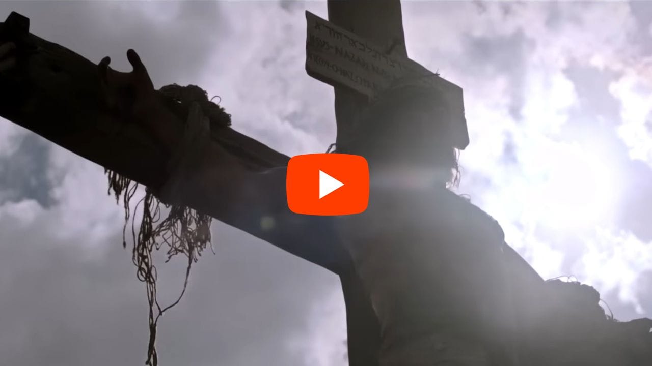 Jesus is crucified — Son of God