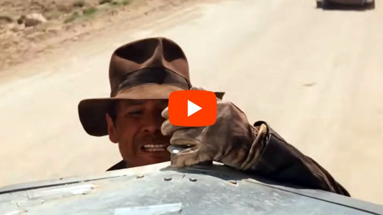 World's worst Uber — Raiders of the Lost Ark